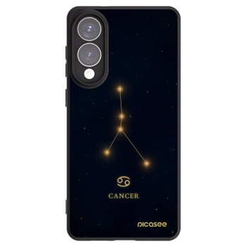 Picasee crna silikonska maskica za Samsung Galaxy S25 Edge 5G - CANCER