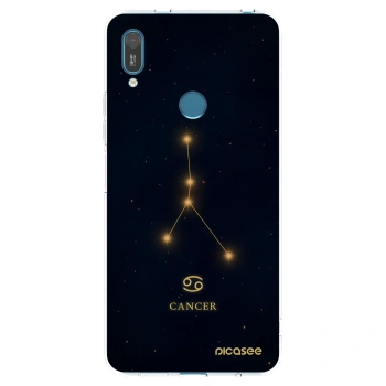 Picasee silikonska prozirna maskica za Huawei Y7 2019 - CANCER