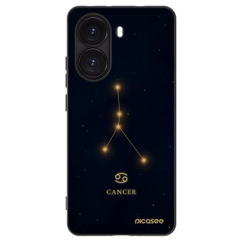 Picasee crna silikonska maskica za Xiaomi Poco X7 Pro 5G - CANCER