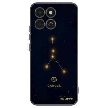 Picasee crna silikonska maskica za Honor 200 Smart 5G - CANCER