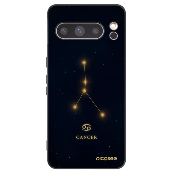 Picasee crna silikonska maskica za Google Pixel 8 Pro - CANCER