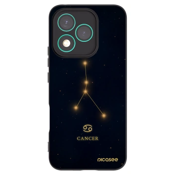 Picasee crna silikonska maskica za Honor 400 Lite 5G - CANCER