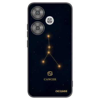 Picasee crna silikonska maskica za Xiaomi Poco F6 - CANCER