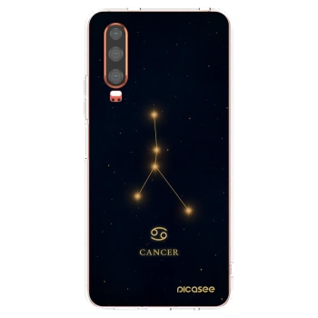 Picasee silikonska prozirna maskica za Huawei P30 - CANCER