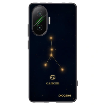 Picasee crna silikonska maskica za Xiaomi Poco F7 Pro 5G - CANCER