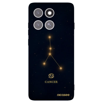 Picasee crna silikonska maskica za Motorola Edge 60 Pro - CANCER