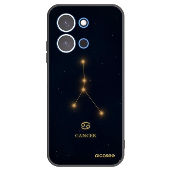 Picasee crna silikonska maskica za Xiaomi Redmi 15C 4G - CANCER