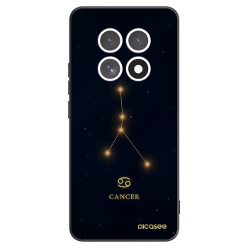 Picasee crna silikonska maskica za Xiaomi Redmi Note 15 - CANCER