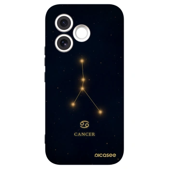 Picasee crna silikonska maskica za Honor 600 Lite - CANCER
