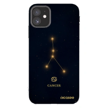 Picasee silikonska prozirna maskica za Apple iPhone 11 - CANCER