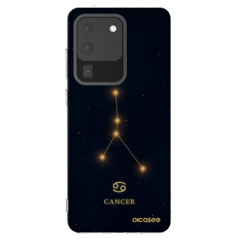 Picasee silikonska prozirna maskica za Samsung Galaxy S20 Ultra 5G G988F - CANCER