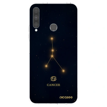 Picasee silikonska prozirna maskica za Huawei P40 Lite E - CANCER