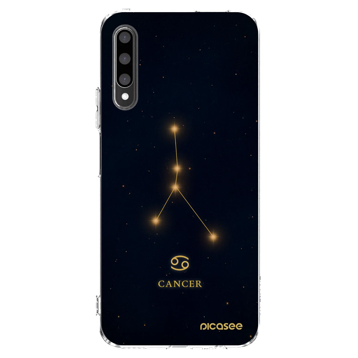 Picasee silikonska prozirna maskica za Honor 9X Pro - CANCER