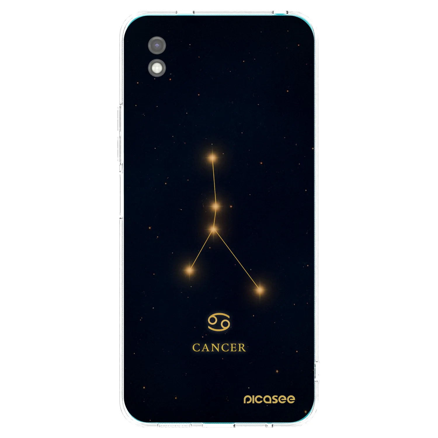 Picasee crna silikonska maskica za Xiaomi Redmi 9A - CANCER