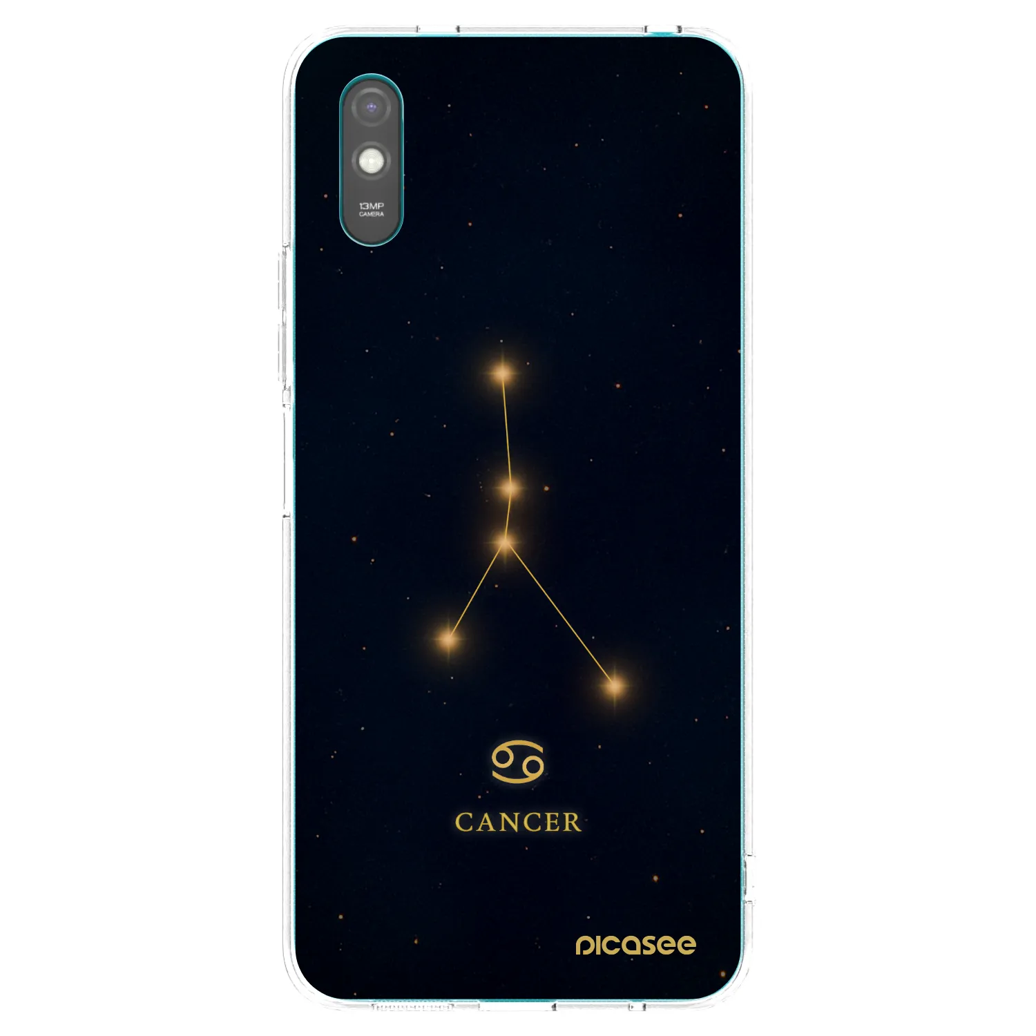 Picasee silikonska prozirna maskica za Xiaomi Redmi 9AT - CANCER