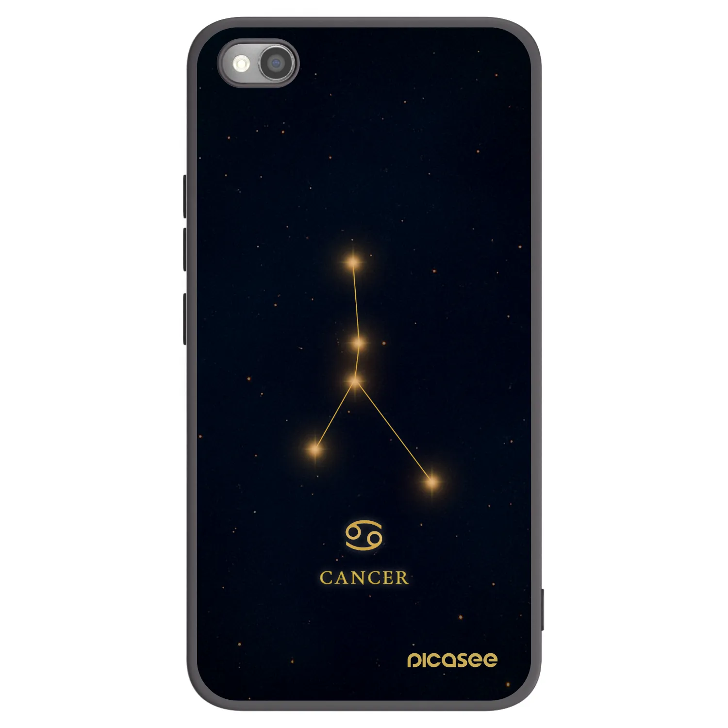 Picasee crna silikonska maskica za Xiaomi Redmi Note 11S 5G - CANCER