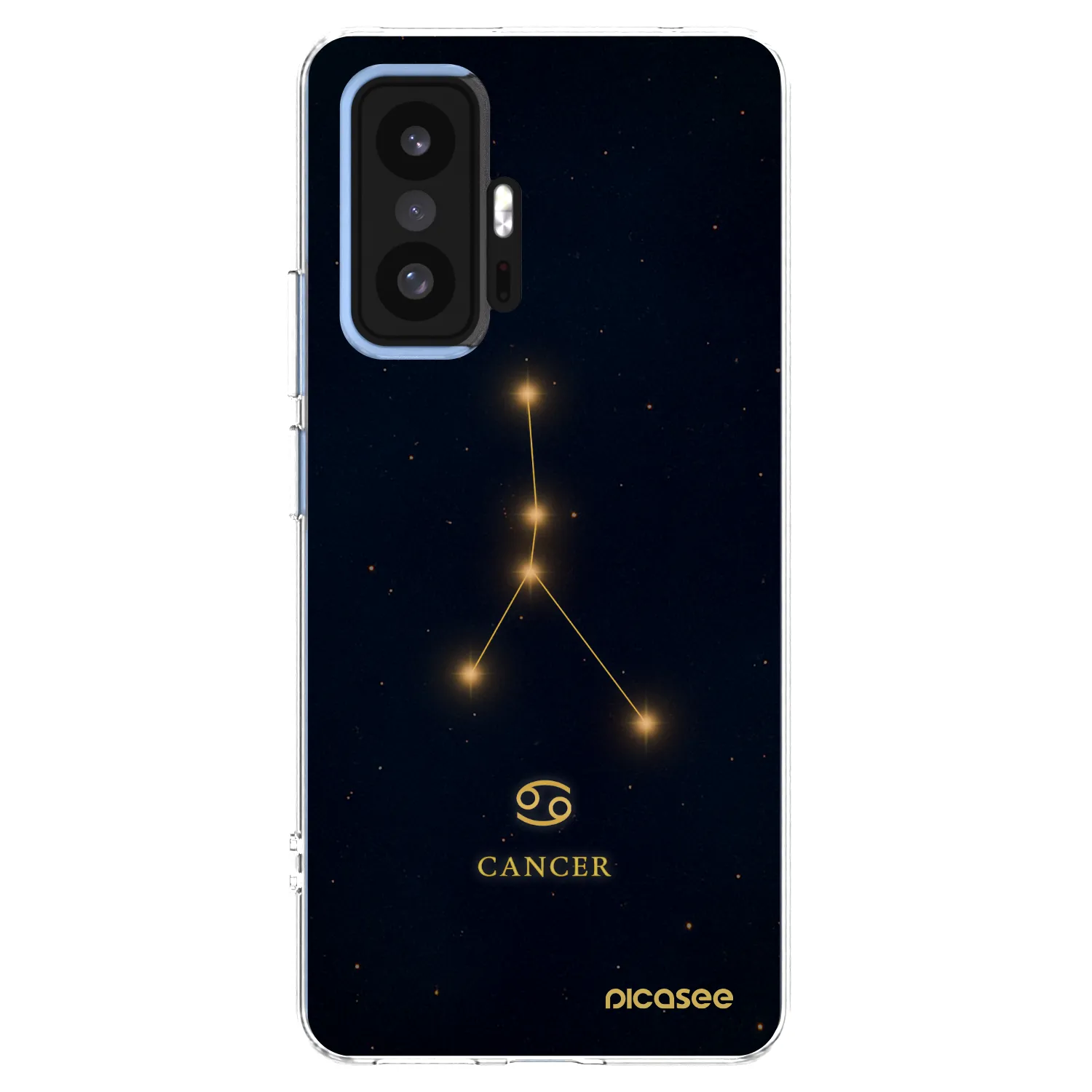 Picasee silikonska prozirna maskica za Xiaomi 11T - CANCER