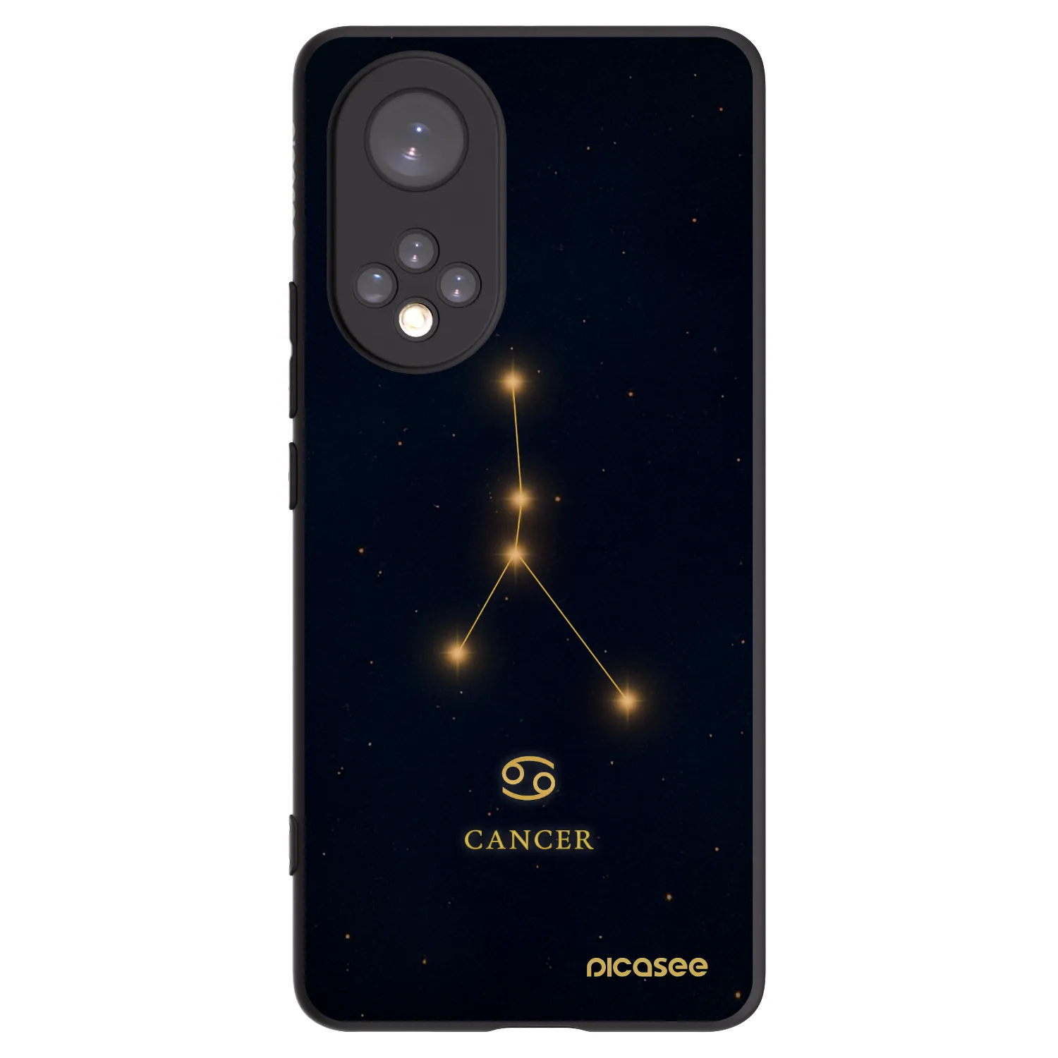 Picasee crna silikonska maskica za Huawei Nova 9 - CANCER
