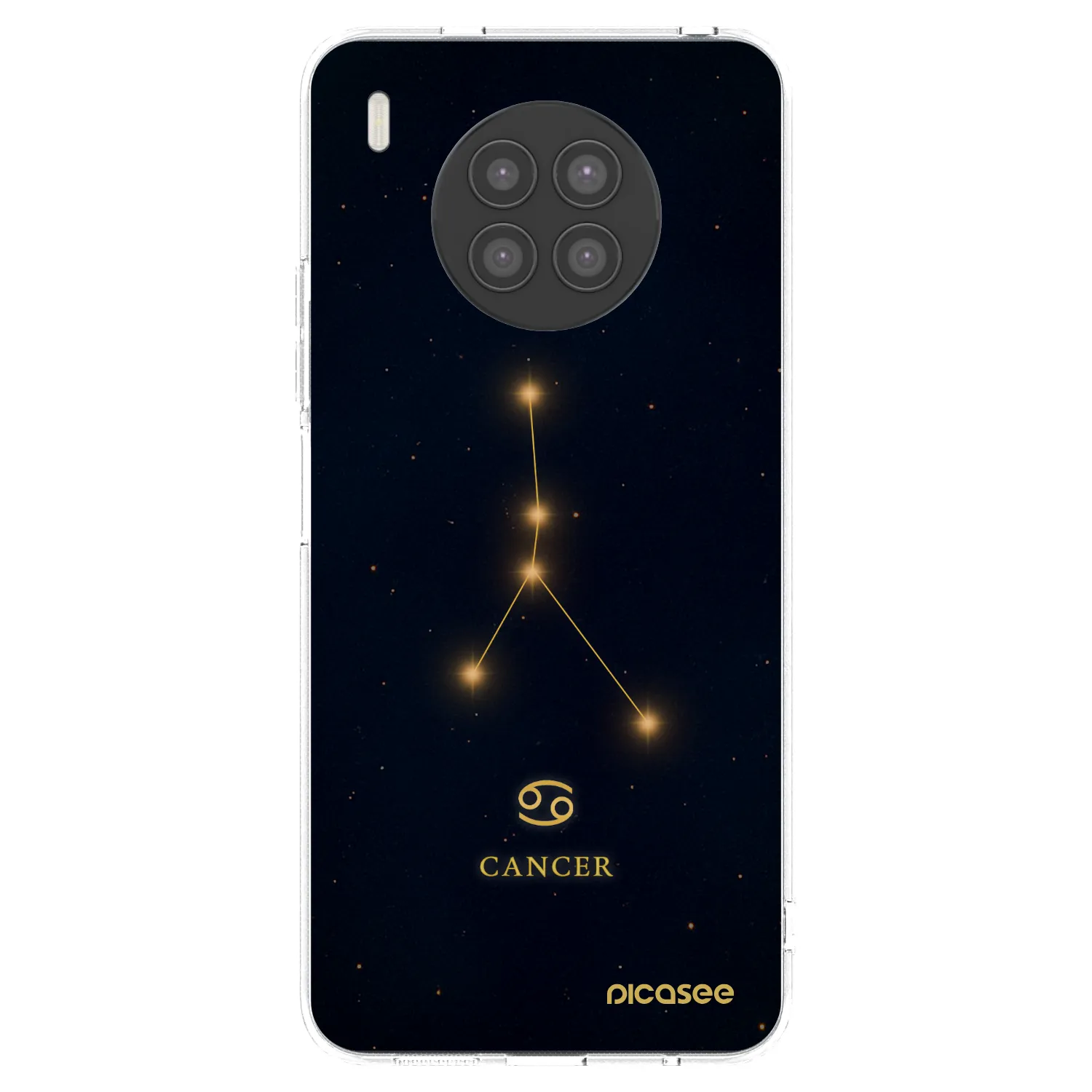 Picasee silikonska prozirna maskica za Huawei Nova 8i - CANCER