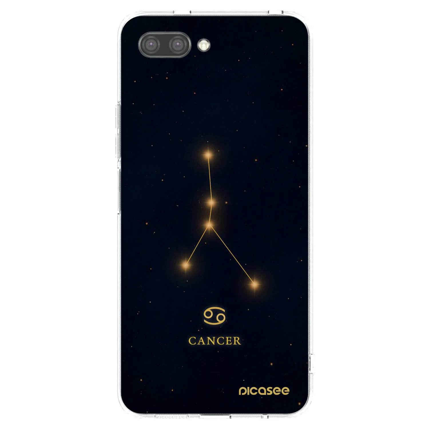 Picasee silikonska prozirna maskica za Honor 10 - CANCER