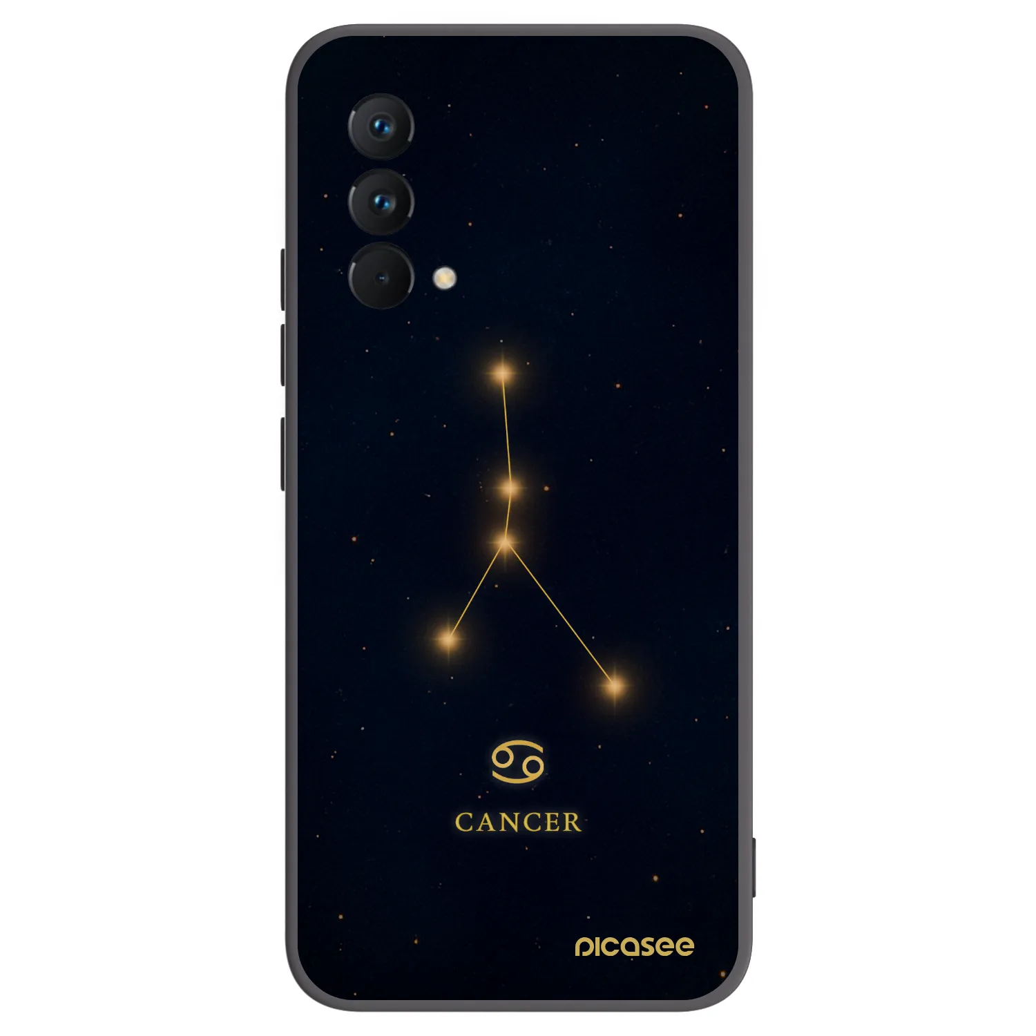 Picasee crna silikonska maskica za Realme GT Master Edition 5G - CANCER