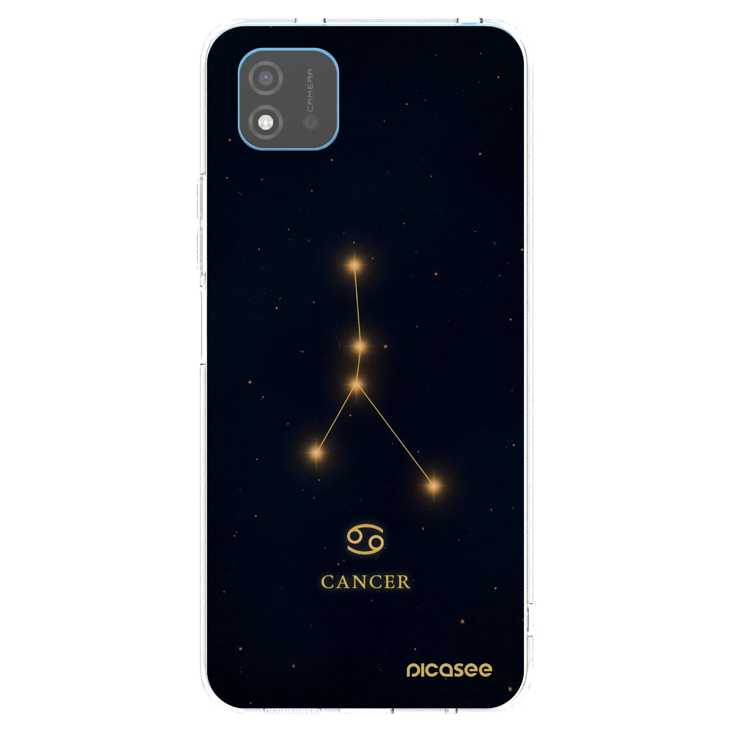Picasee silikonska prozirna maskica za Realme C11 (2021) - CANCER