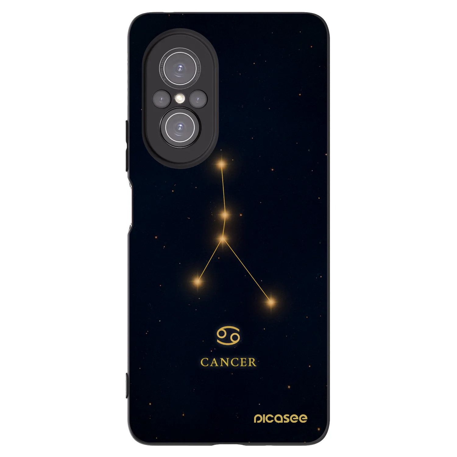 Picasee crna silikonska maskica za Huawei Nova 9 SE - CANCER