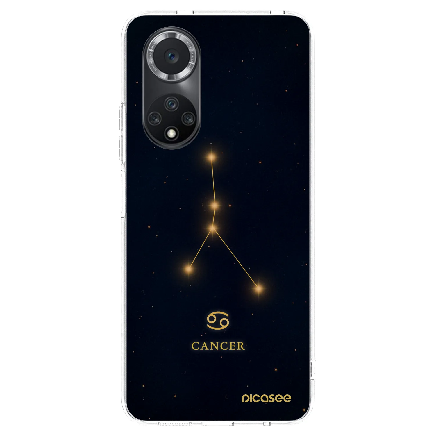 Picasee silikonska prozirna maskica za Huawei Nova 9 SE - CANCER