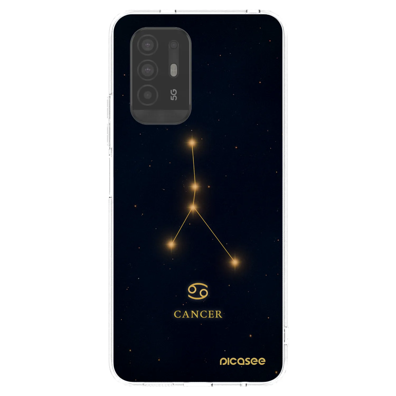 Picasee silikonska prozirna maskica za OPPO A94 5G - CANCER