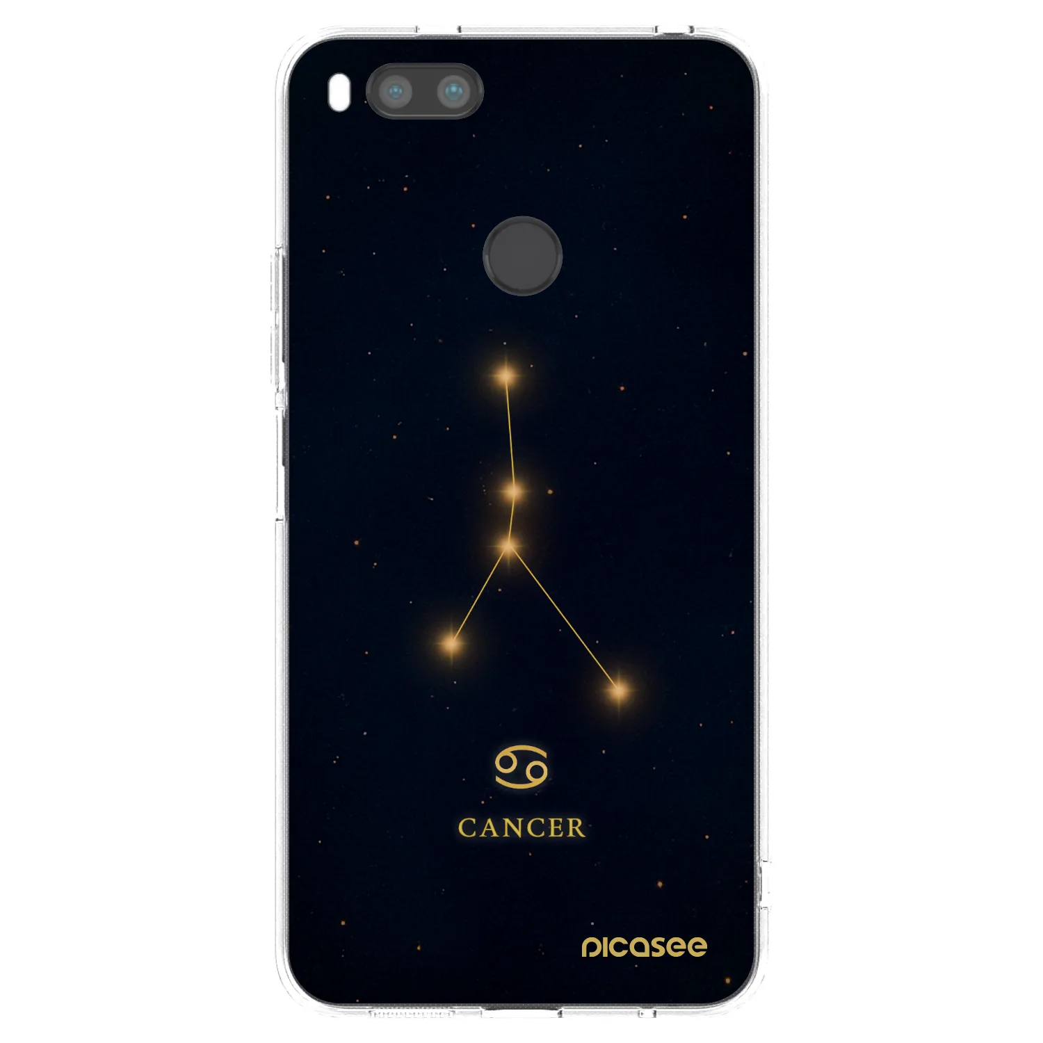 Picasee silikonska prozirna maskica za Xiaomi Redmi A1 - CANCER
