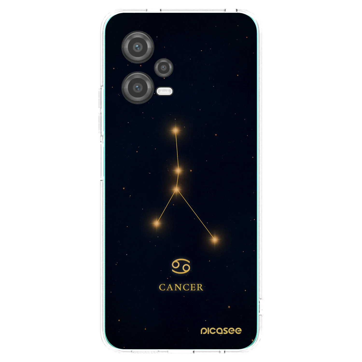 Picasee silikonska prozirna maskica za Xiaomi Poco X5 - CANCER