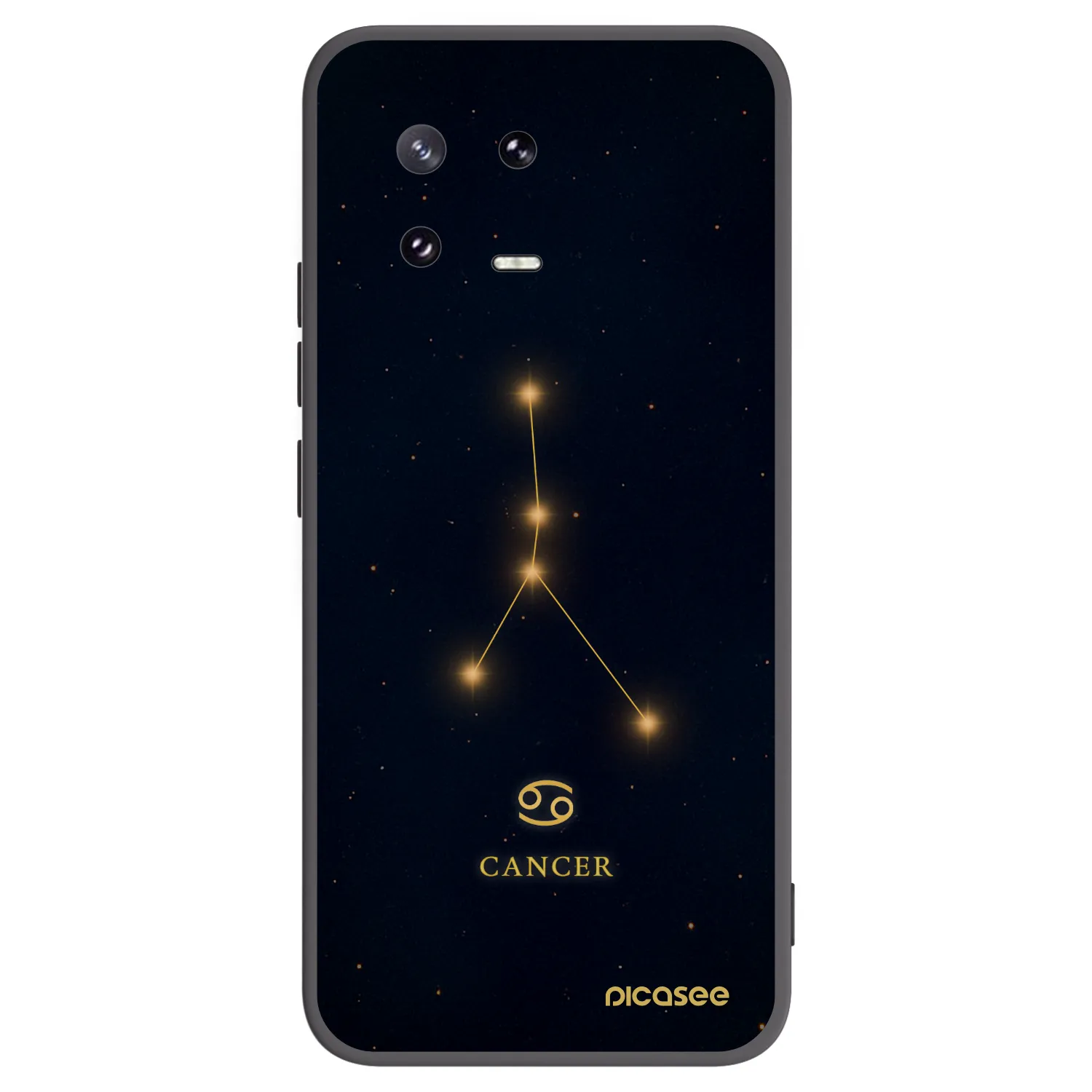 Picasee crna silikonska maskica za Xiaomi 13 Pro - CANCER