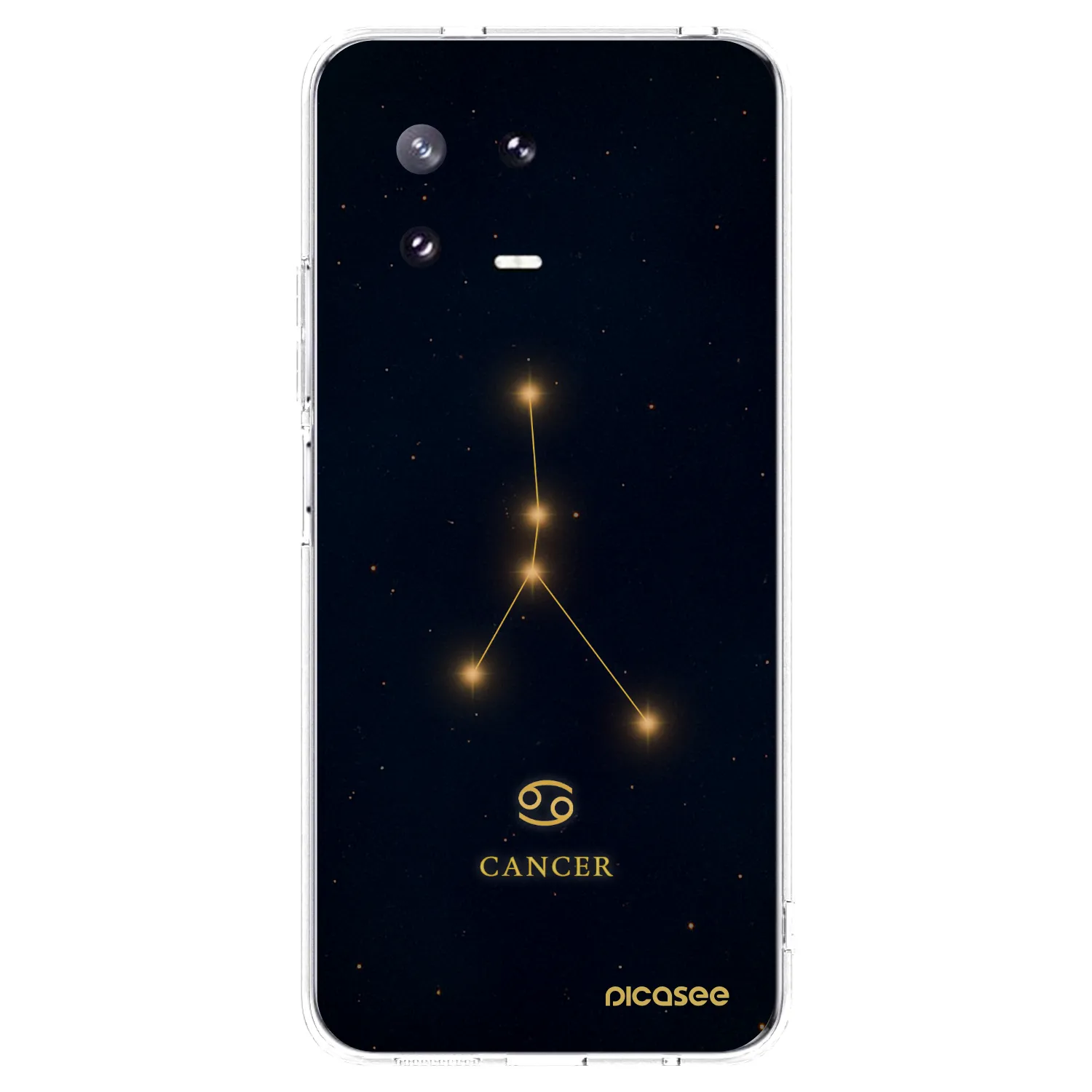 Picasee silikonska prozirna maskica za Xiaomi 13 Pro - CANCER