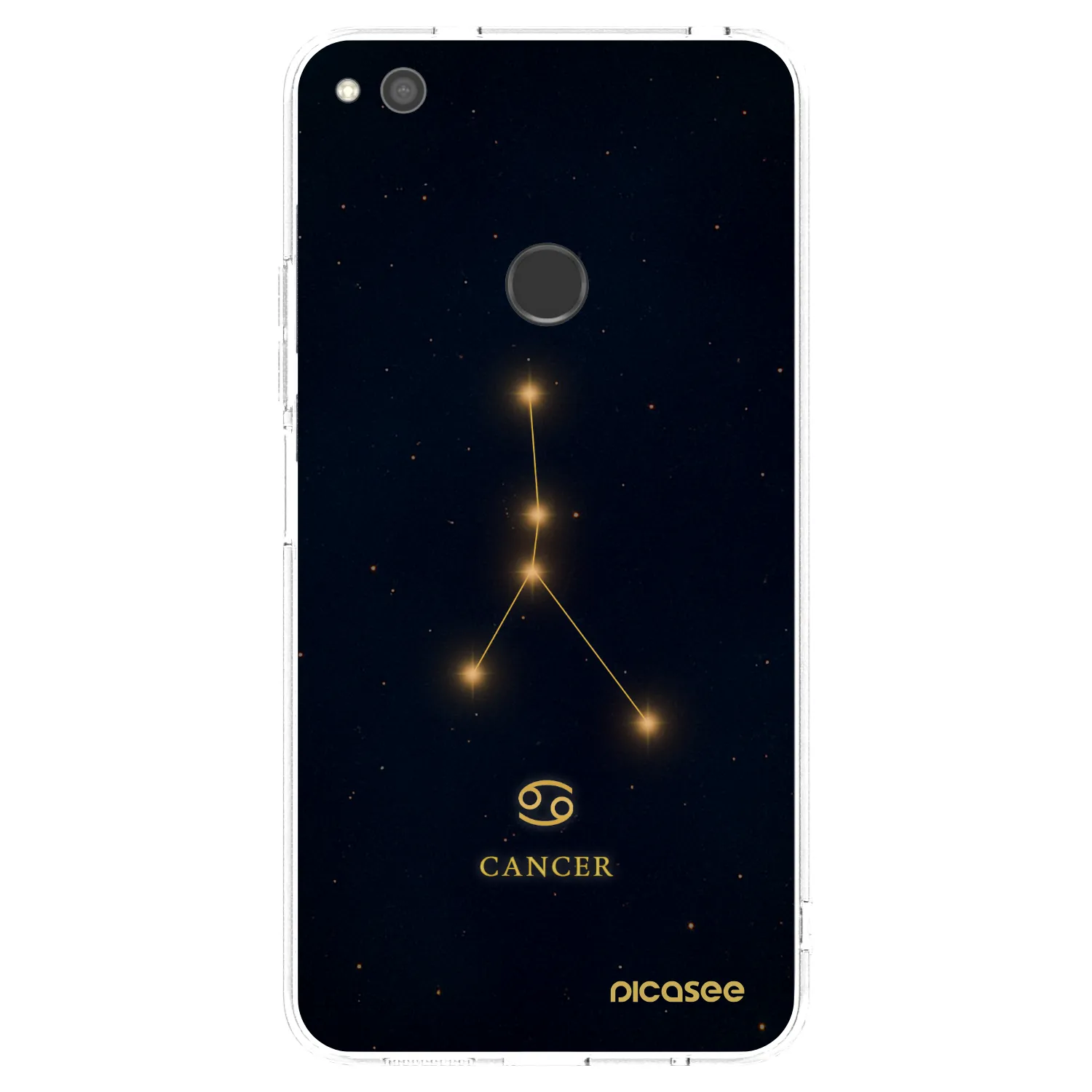 Picasee silikonska prozirna maskica za Huawei Mate 40 Pro - CANCER