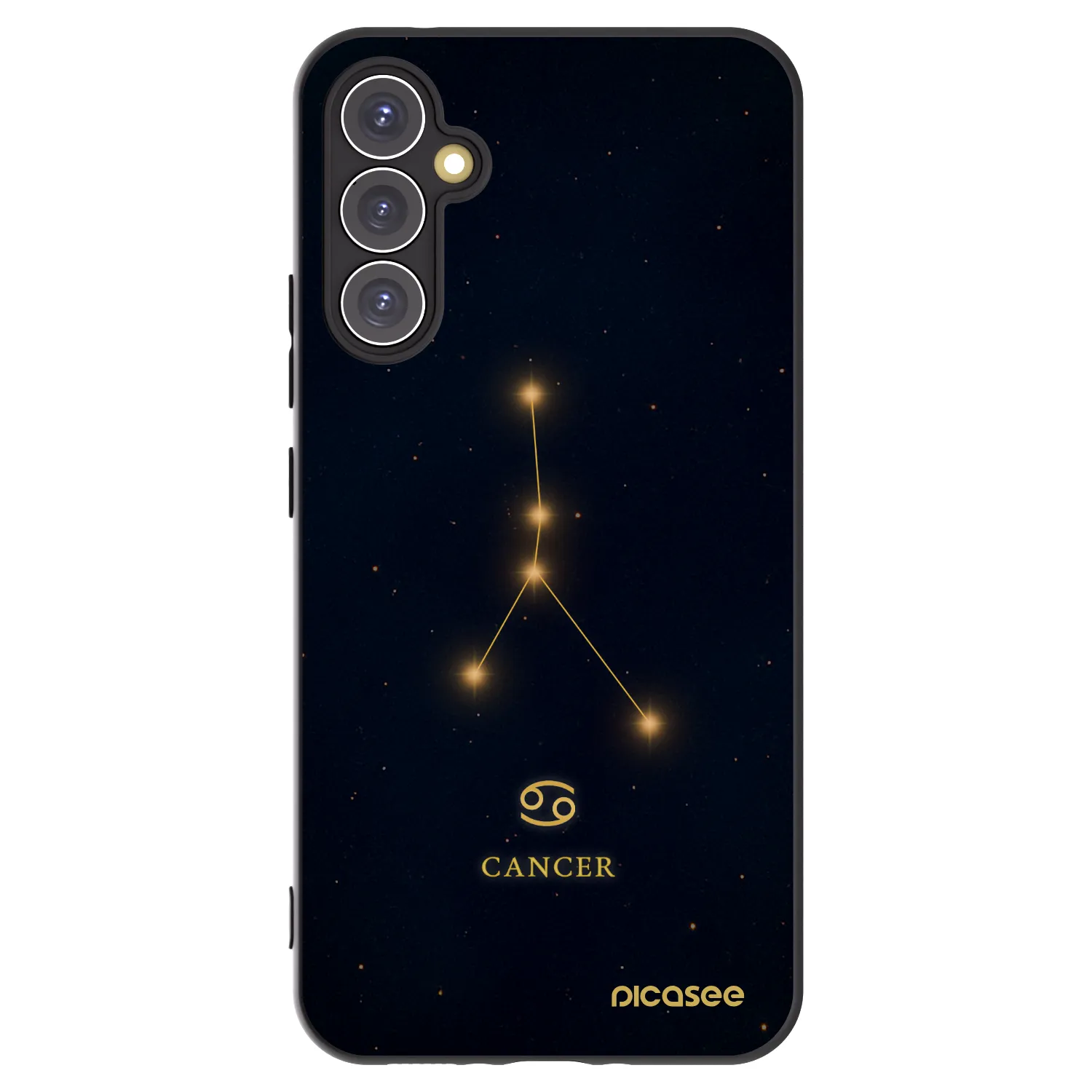 Picasee crna silikonska maskica za Samsung Galaxy A34 5G A346B - CANCER