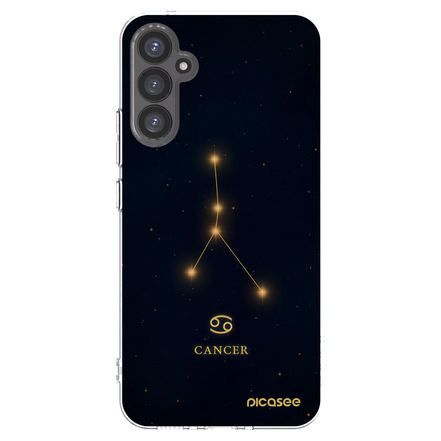 Picasee silikonska prozirna maskica za Samsung Galaxy A34 5G A346B - CANCER