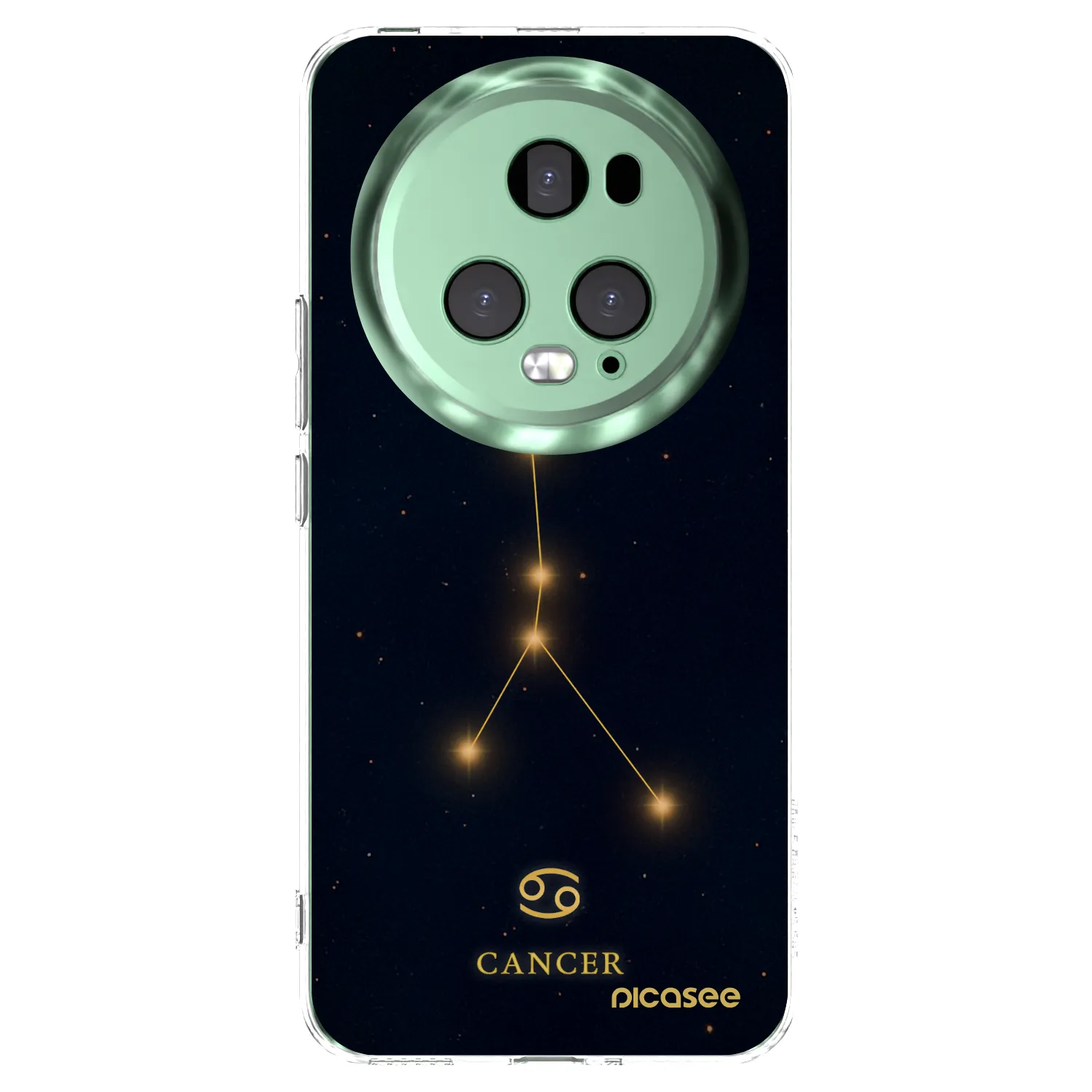 Picasee silikonska prozirna maskica za Honor Magic5 Pro - CANCER