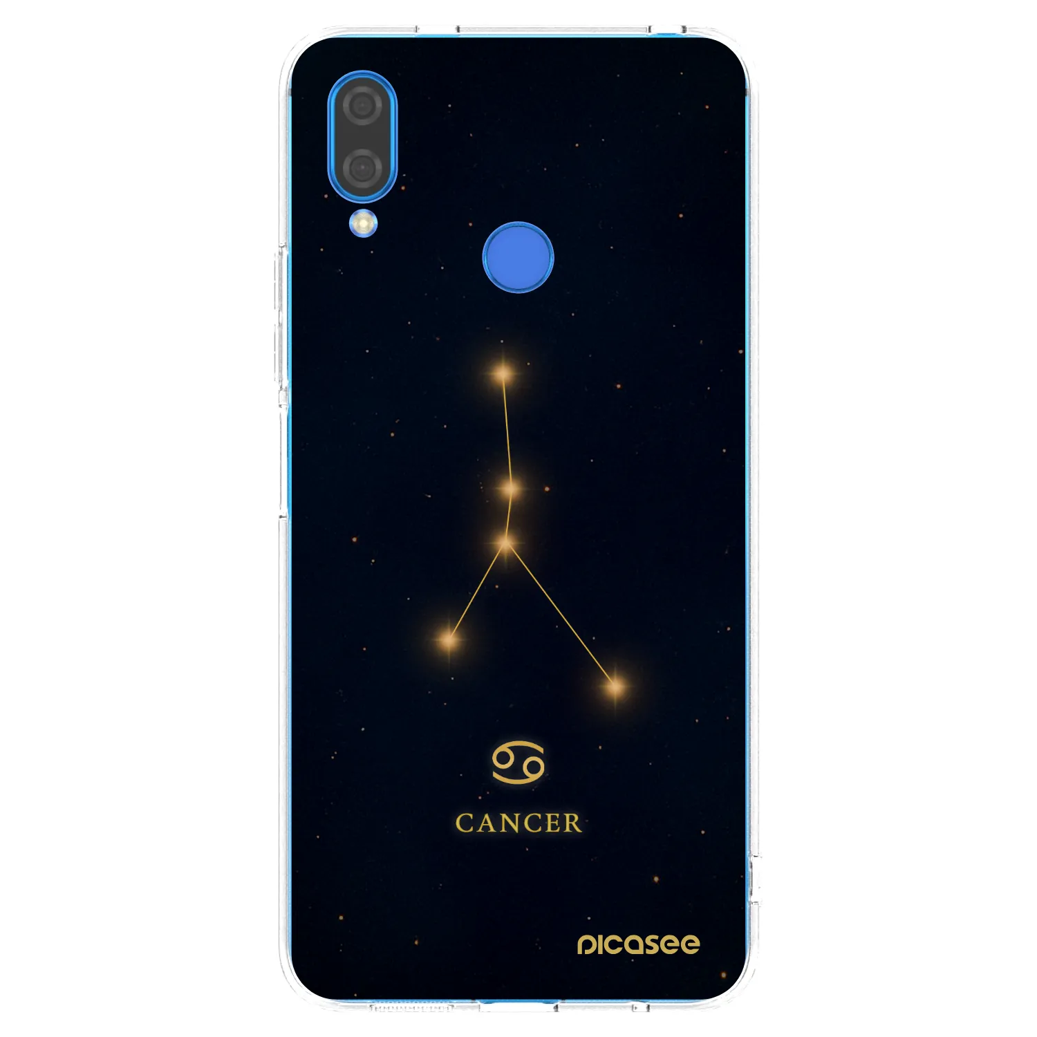 Picasee silikonska prozirna maskica za Huawei Nova 3i - CANCER