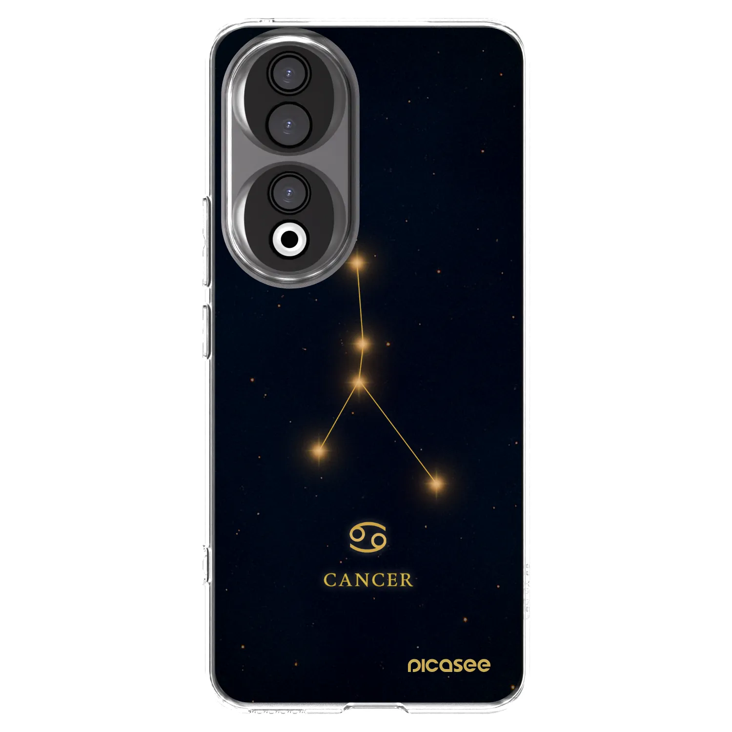 Picasee silikonska prozirna maskica za Honor 90 5G - CANCER