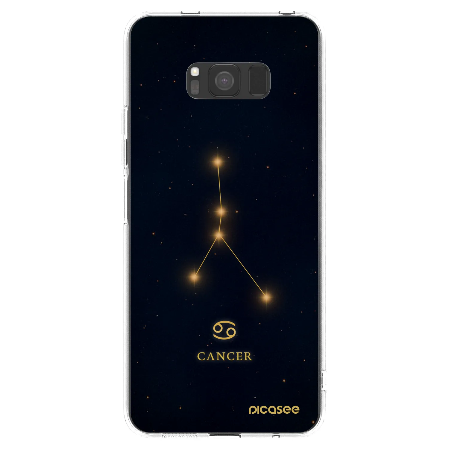 Picasee silikonska prozirna maskica za Samsung Galaxy A73 5G - CANCER