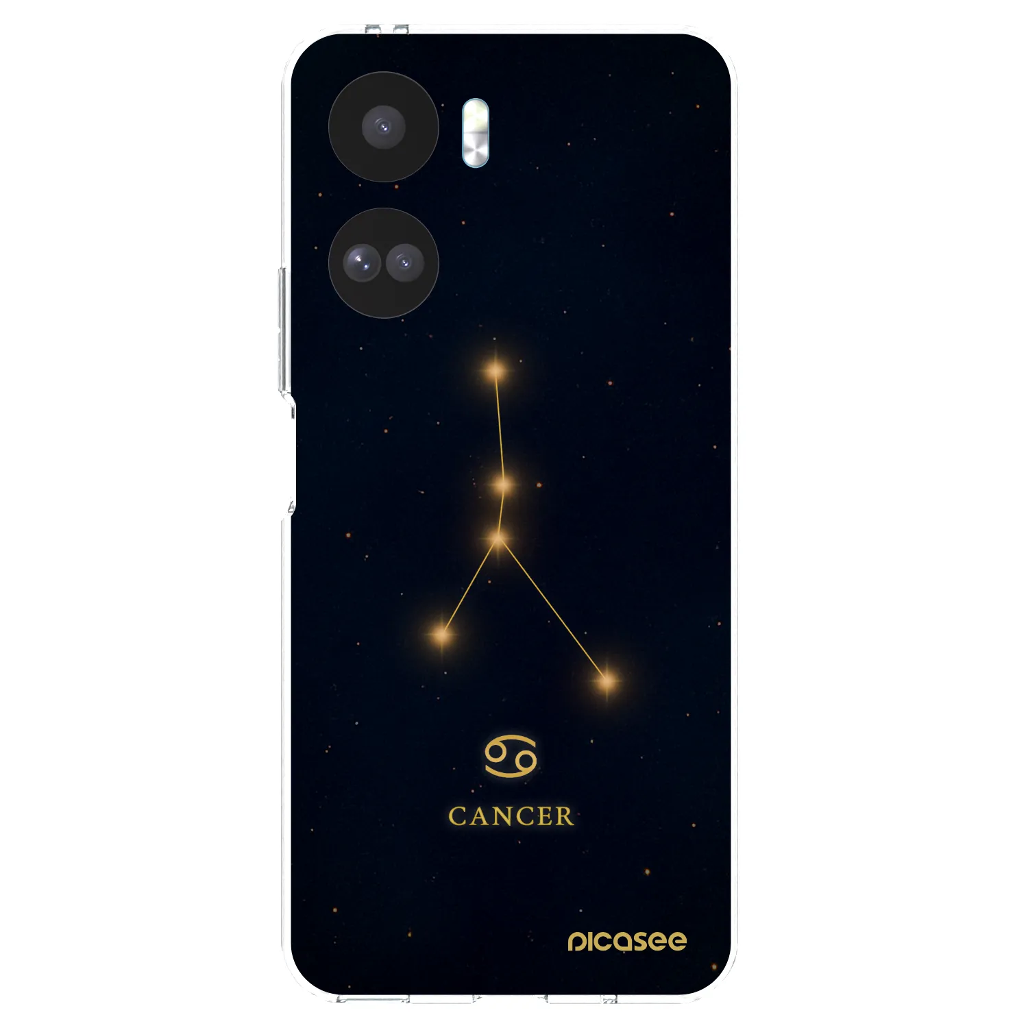 Picasee silikonska prozirna maskica za Honor 90 Lite 5G - CANCER