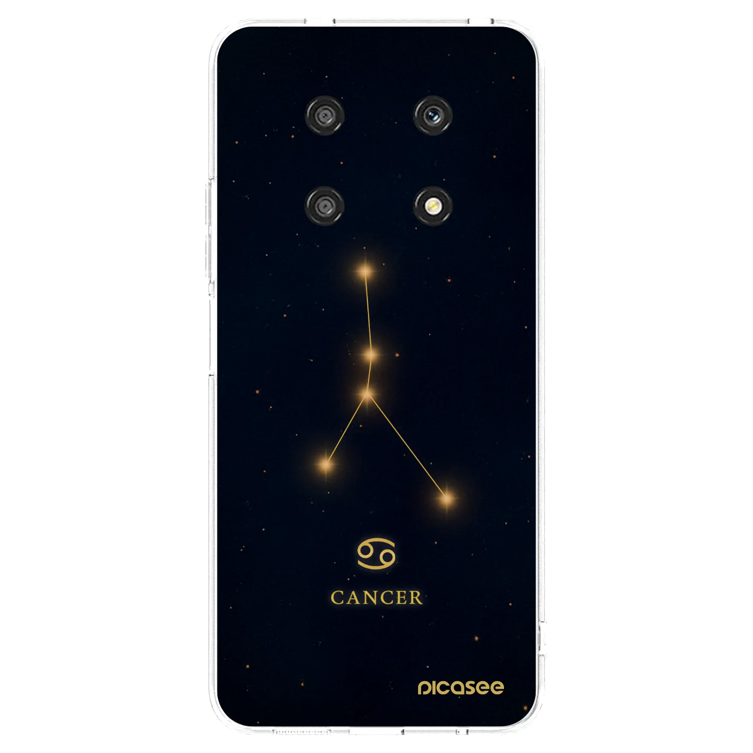 Picasee silikonska prozirna maskica za Honor Magic4 Lite 5G - CANCER