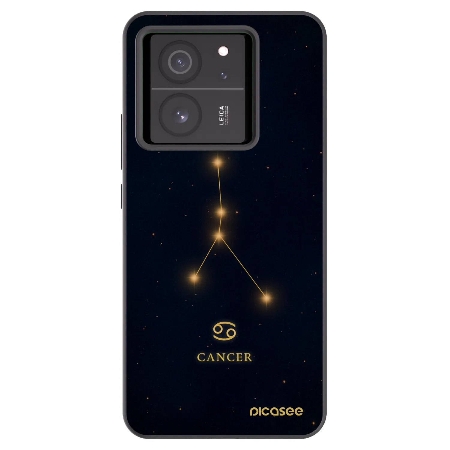 Picasee crna silikonska maskica za Xiaomi 13T Pro - CANCER