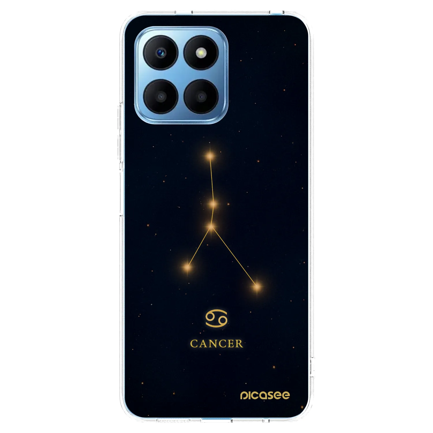 Picasee silikonska prozirna maskica za Honor 70 Lite - CANCER