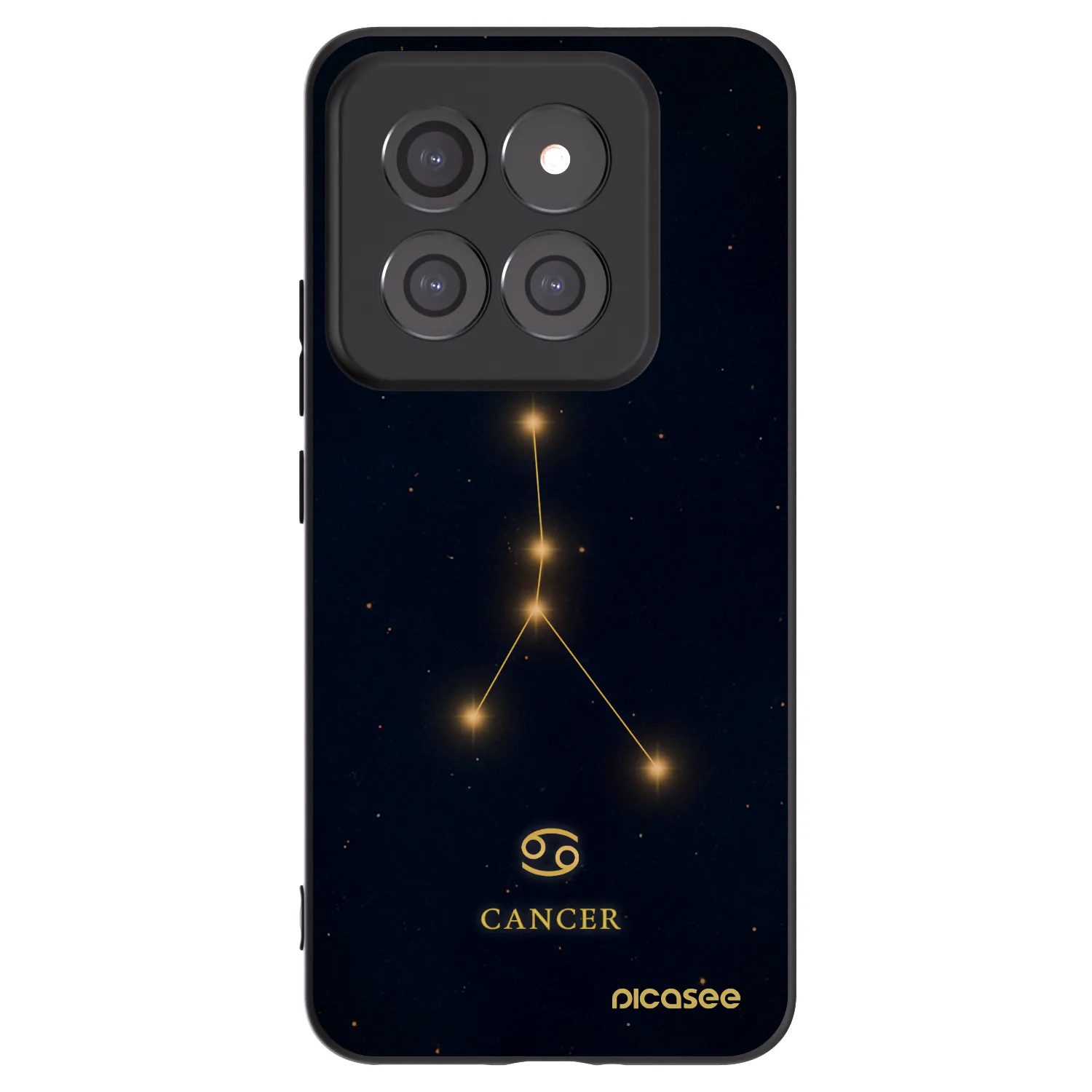 Picasee crna silikonska maskica za Xiaomi 14 Pro - CANCER