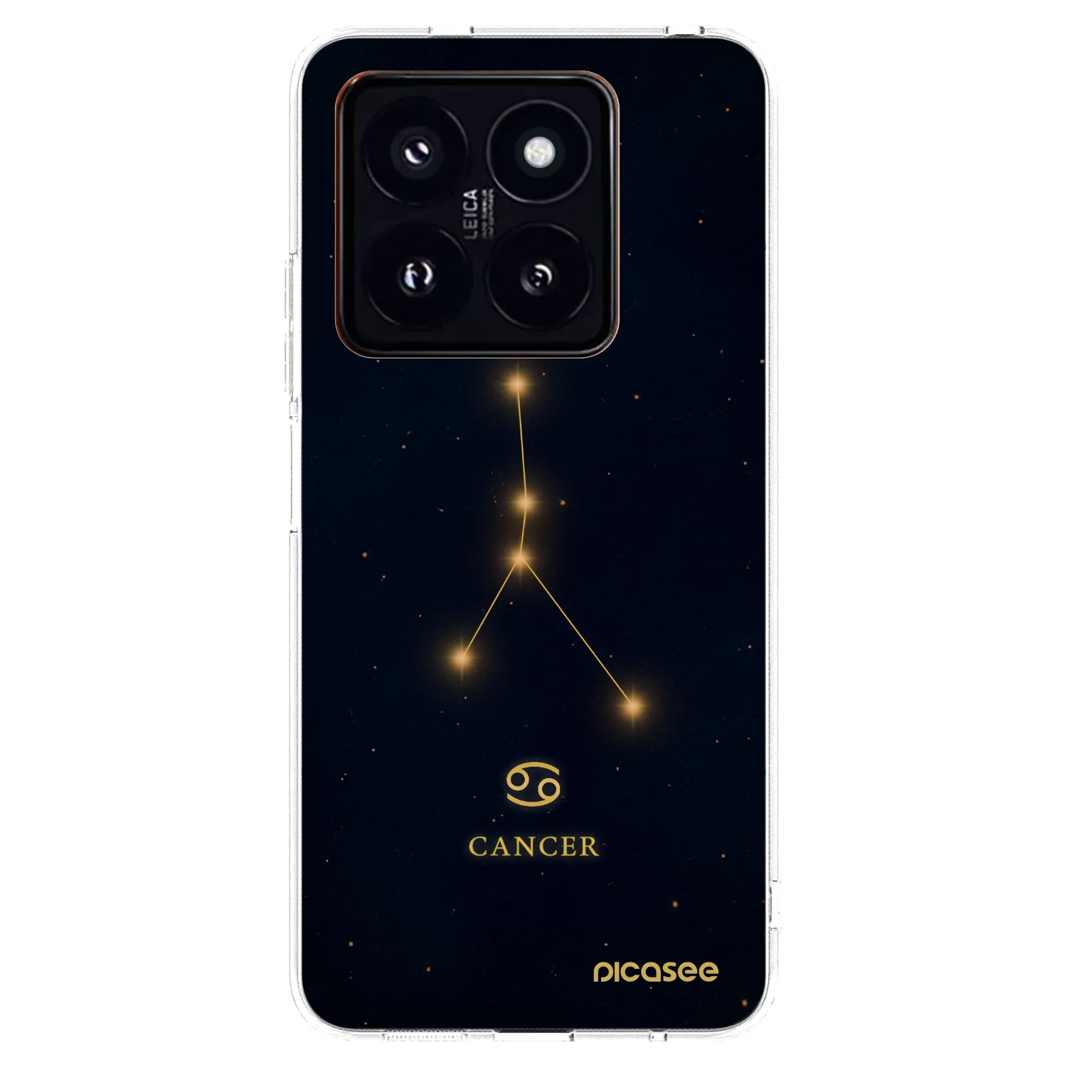 Picasee silikonska prozirna maskica za Xiaomi 14 Pro - CANCER