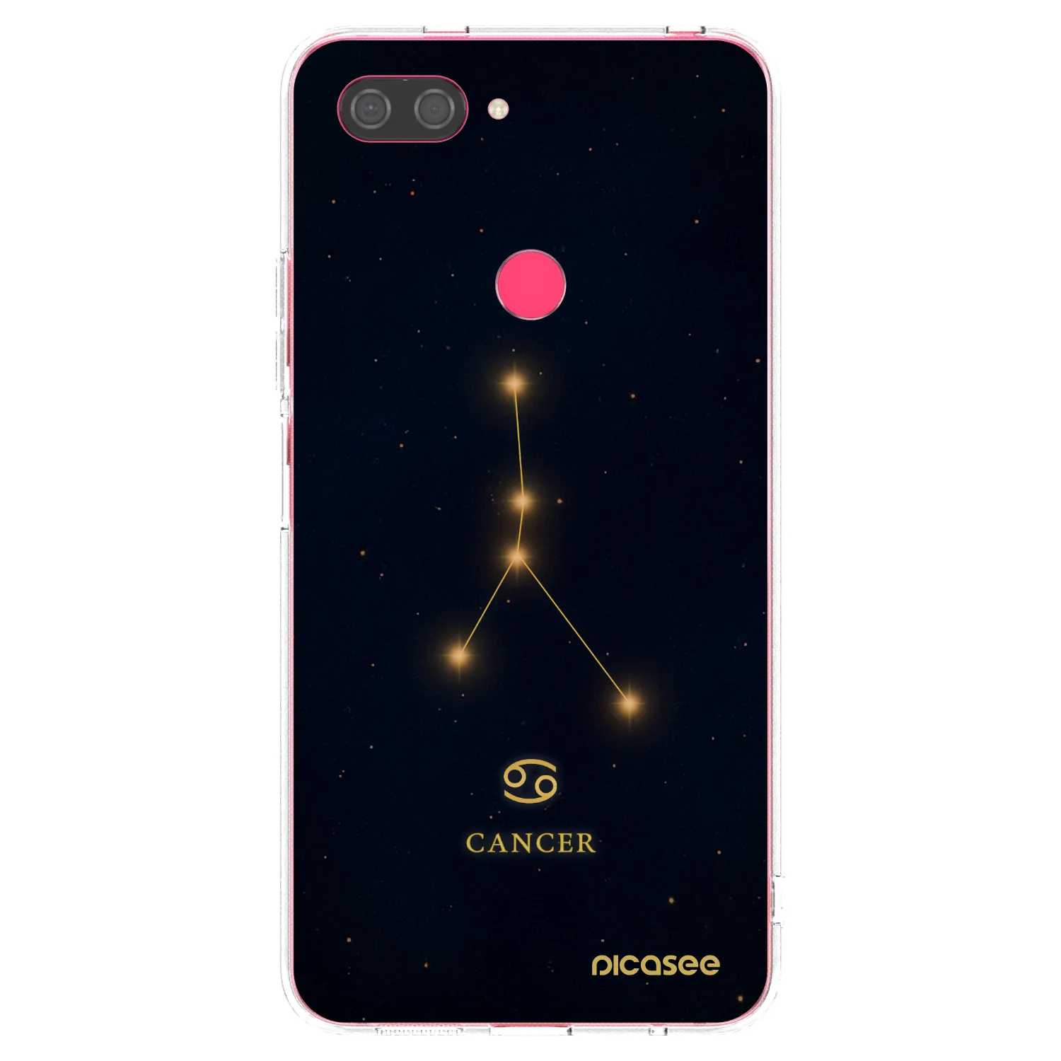 Picasee silikonska prozirna maskica za Xiaomi Mi 8 Lite - CANCER