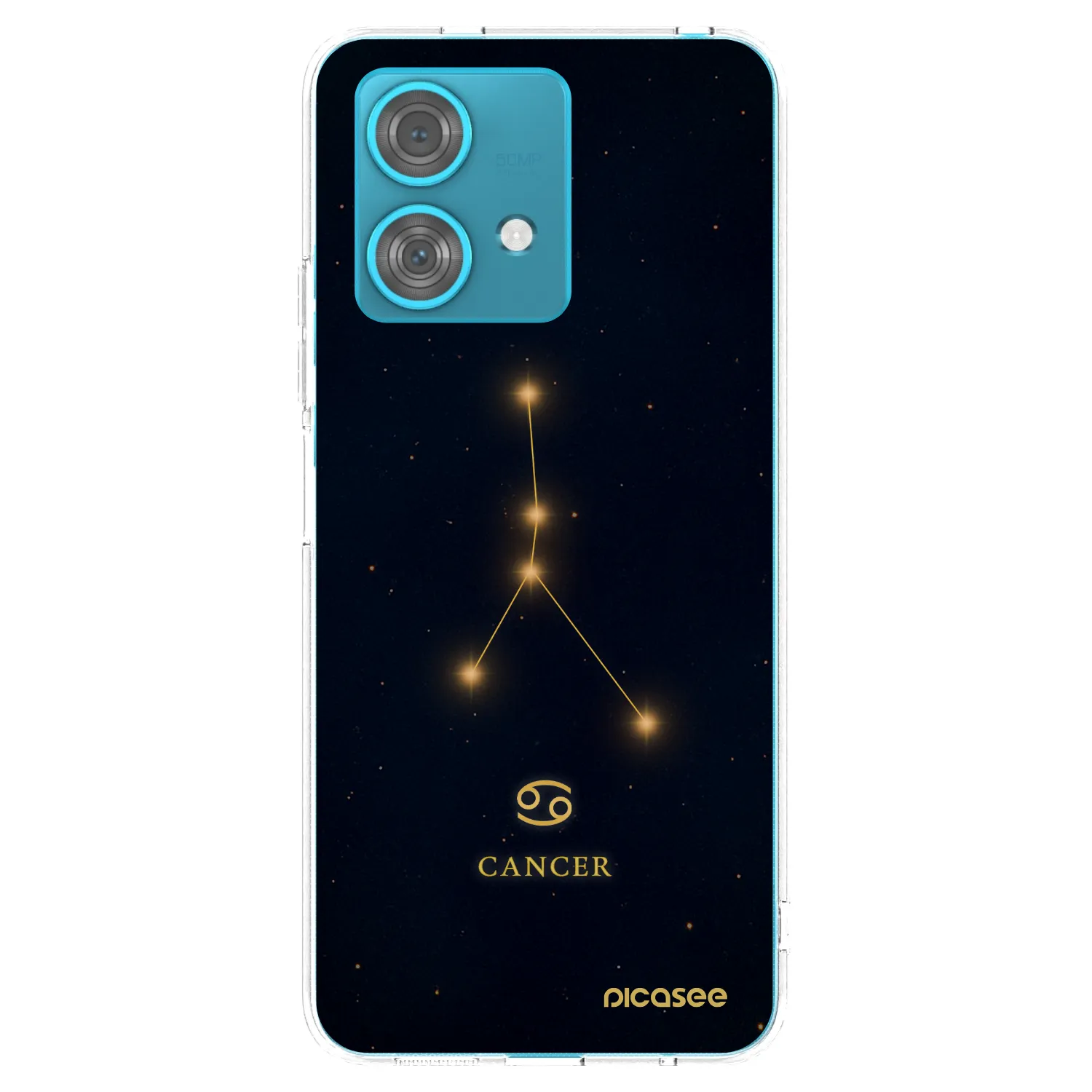 Picasee silikonska prozirna maskica za Motorola Edge 40 Neo - CANCER