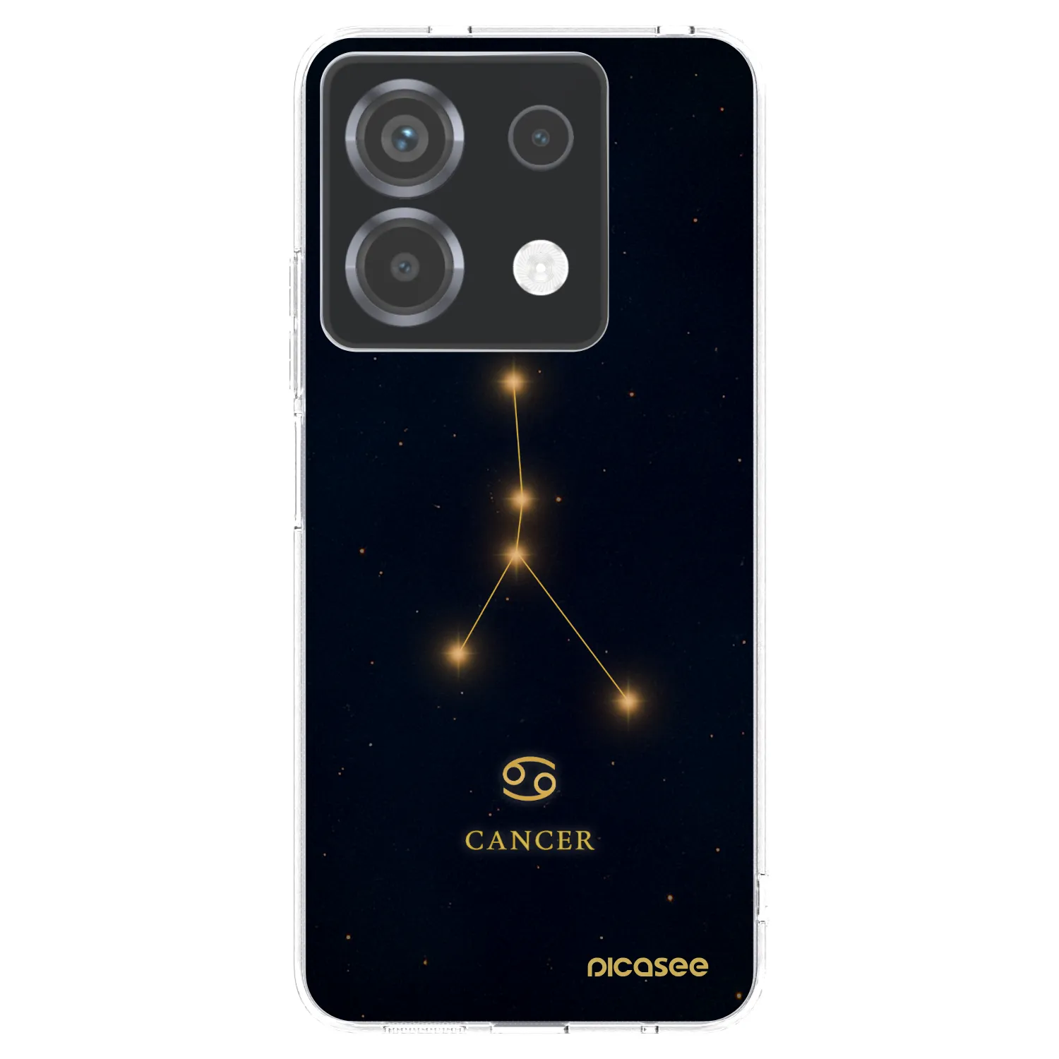 Picasee silikonska prozirna maskica za Xiaomi Poco X6 - CANCER
