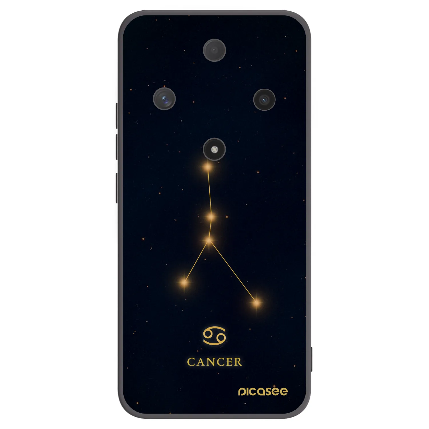 Picasee crna silikonska maskica za Honor Magic6 Lite 5G - CANCER